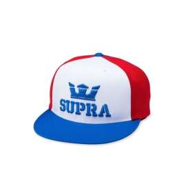 Supra ABOVE II SNAP BACK Hatt Tilbehør Rød/Hvite/Blå | NO-18659